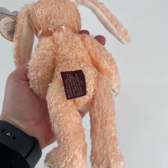 NWT Ty Camelia Bunny Rabbit Farm Attic Treasures Joint Plush gift holiday - Picture 7 of 9